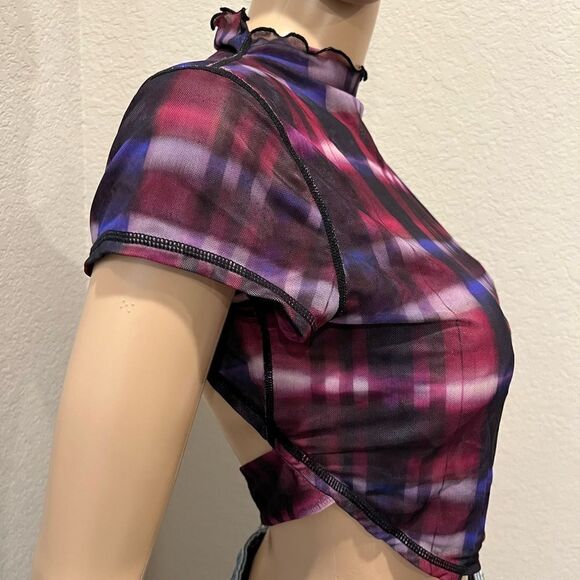 Free People movement colorful crop top - Picture 3 of 9